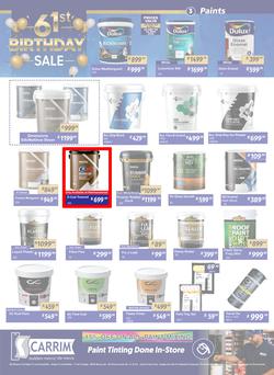 K Carrim Builders Mecca : 61st Birthday Sale (26 September - 24 November 2025), page 3