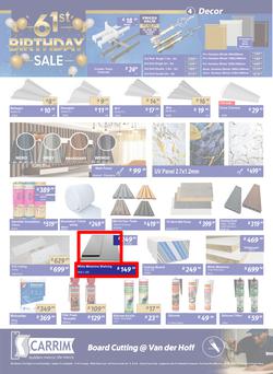 K Carrim Builders Mecca : 61st Birthday Sale (26 September - 24 November 2025), page 4