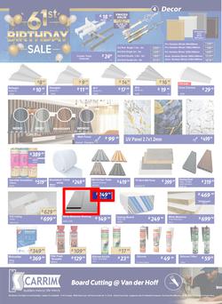 K Carrim Builders Mecca : 61st Birthday Sale (26 September - 24 November 2025), page 4