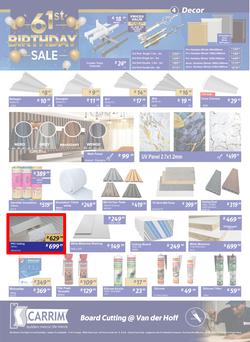 K Carrim Builders Mecca : 61st Birthday Sale (26 September - 06 October 2025), page 4