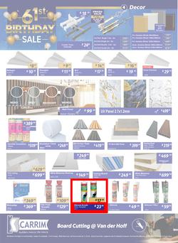 K Carrim Builders Mecca : 61st Birthday Sale (26 September - 24 November 2025), page 4