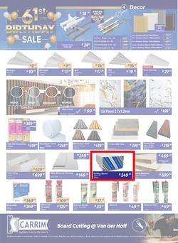 K Carrim Builders Mecca : 61st Birthday Sale (26 September - 24 November 2025), page 4