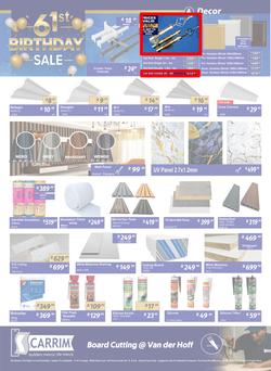K Carrim Builders Mecca : 61st Birthday Sale (26 September - 24 November 2025), page 4
