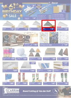 K Carrim Builders Mecca : 61st Birthday Sale (26 September - 24 November 2025), page 4
