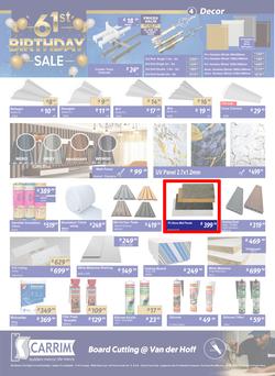 K Carrim Builders Mecca : 61st Birthday Sale (26 September - 24 November 2025), page 4