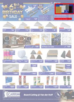 K Carrim Builders Mecca : 61st Birthday Sale (26 September - 24 November 2025), page 4