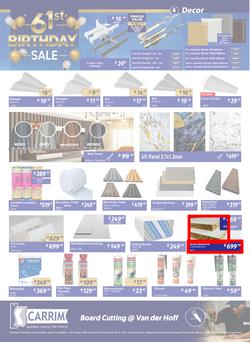 K Carrim Builders Mecca : 61st Birthday Sale (26 September - 24 November 2025), page 4