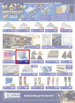 K Carrim Builders Mecca : 61st Birthday Sale (26 September - 24 November 2025), page 4