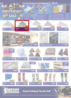 K Carrim Builders Mecca : 61st Birthday Sale (26 September - 24 November 2025), page 4