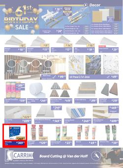 K Carrim Builders Mecca : 61st Birthday Sale (26 September - 24 November 2025), page 4