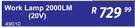 Ingco Work Lamp 2000LM (20V) 49010