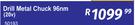 Ingco Drill Metal Chuck 96Nm 20V 50193
