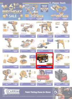 K Carrim Builders Mecca : 61st Birthday Sale (26 September - 24 November 2025), page 5