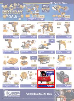 K Carrim Builders Mecca : 61st Birthday Sale (26 September - 24 November 2025), page 5