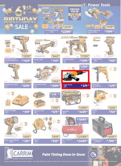 K Carrim Builders Mecca : 61st Birthday Sale (26 September - 24 November 2025), page 5