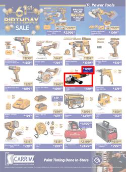K Carrim Builders Mecca : 61st Birthday Sale (26 September - 24 November 2025), page 5