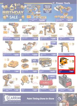 K Carrim Builders Mecca : 61st Birthday Sale (26 September - 24 November 2025), page 5