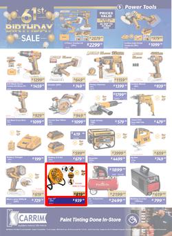K Carrim Builders Mecca : 61st Birthday Sale (26 September - 24 November 2025), page 5