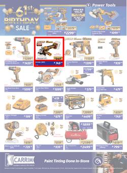 K Carrim Builders Mecca : 61st Birthday Sale (26 September - 24 November 2025), page 5