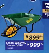 Lasher Wheel Barrow Concrete FG81208 30631