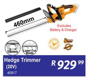 Ingco Hedge Trimmer 20V 40917