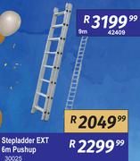 Step Ladder Ext 6m Pushup 30025