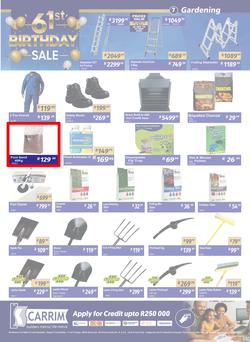 K Carrim Builders Mecca : 61st Birthday Sale (26 September - 24 November 2025), page 7