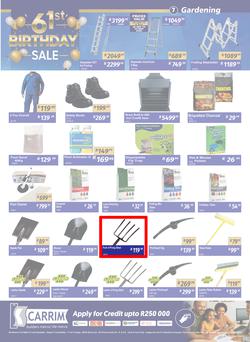 K Carrim Builders Mecca : 61st Birthday Sale (26 September - 24 November 2025), page 7