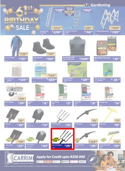 K Carrim Builders Mecca : 61st Birthday Sale (26 September - 24 November 2025), page 7