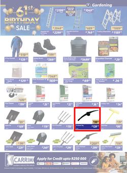 K Carrim Builders Mecca : 61st Birthday Sale (26 September - 06 October 2025), page 7