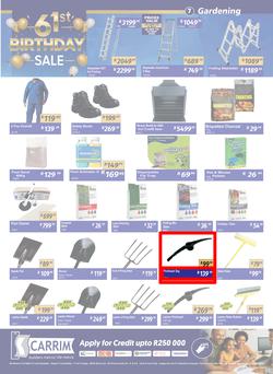 K Carrim Builders Mecca : 61st Birthday Sale (26 September - 24 November 2025), page 7