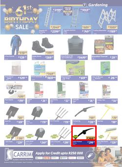 K Carrim Builders Mecca : 61st Birthday Sale (26 September - 24 November 2025), page 7