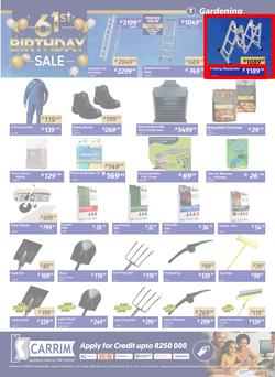 K Carrim Builders Mecca : 61st Birthday Sale (26 September - 24 November 2025), page 7