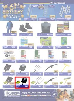 K Carrim Builders Mecca : 61st Birthday Sale (26 September - 24 November 2025), page 7