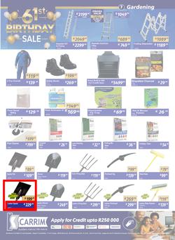 K Carrim Builders Mecca : 61st Birthday Sale (26 September - 24 November 2025), page 7