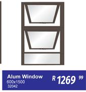 Alum.Window 600 x 1500 32042
