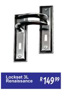 Lockset 3L Renaissance