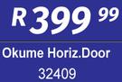 Okume Horiz Fire Door 32409