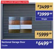 Sectional Garage Door Single
