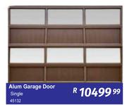 Alum Garage Door Single 45132