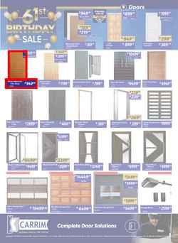 K Carrim Builders Mecca : 61st Birthday Sale (26 September - 24 November 2025), page 9