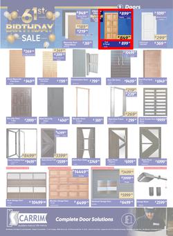 K Carrim Builders Mecca : 61st Birthday Sale (26 September - 24 November 2025), page 9
