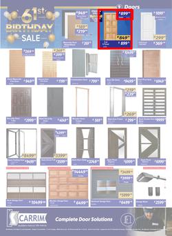 K Carrim Builders Mecca : 61st Birthday Sale (26 September - 24 November 2025), page 9