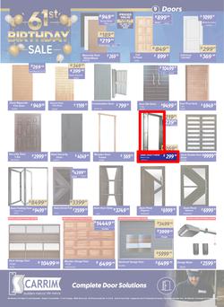 K Carrim Builders Mecca : 61st Birthday Sale (26 September - 24 November 2025), page 9
