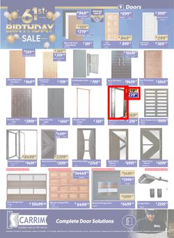 K Carrim Builders Mecca : 61st Birthday Sale (26 September - 06 October 2025), page 9