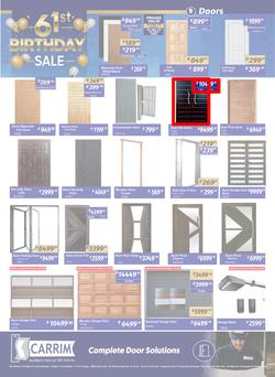 K Carrim Builders Mecca : 61st Birthday Sale (26 September - 24 November 2025), page 9