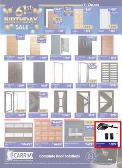 K Carrim Builders Mecca : 61st Birthday Sale (26 September - 24 November 2025), page 9