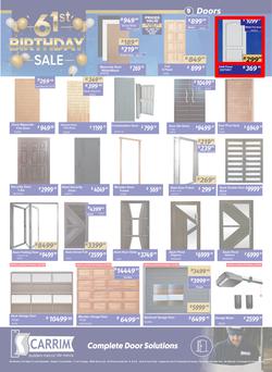K Carrim Builders Mecca : 61st Birthday Sale (26 September - 24 November 2025), page 9