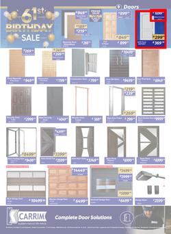 K Carrim Builders Mecca : 61st Birthday Sale (26 September - 24 November 2025), page 9