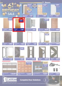 K Carrim Builders Mecca : 61st Birthday Sale (26 September - 24 November 2025), page 9